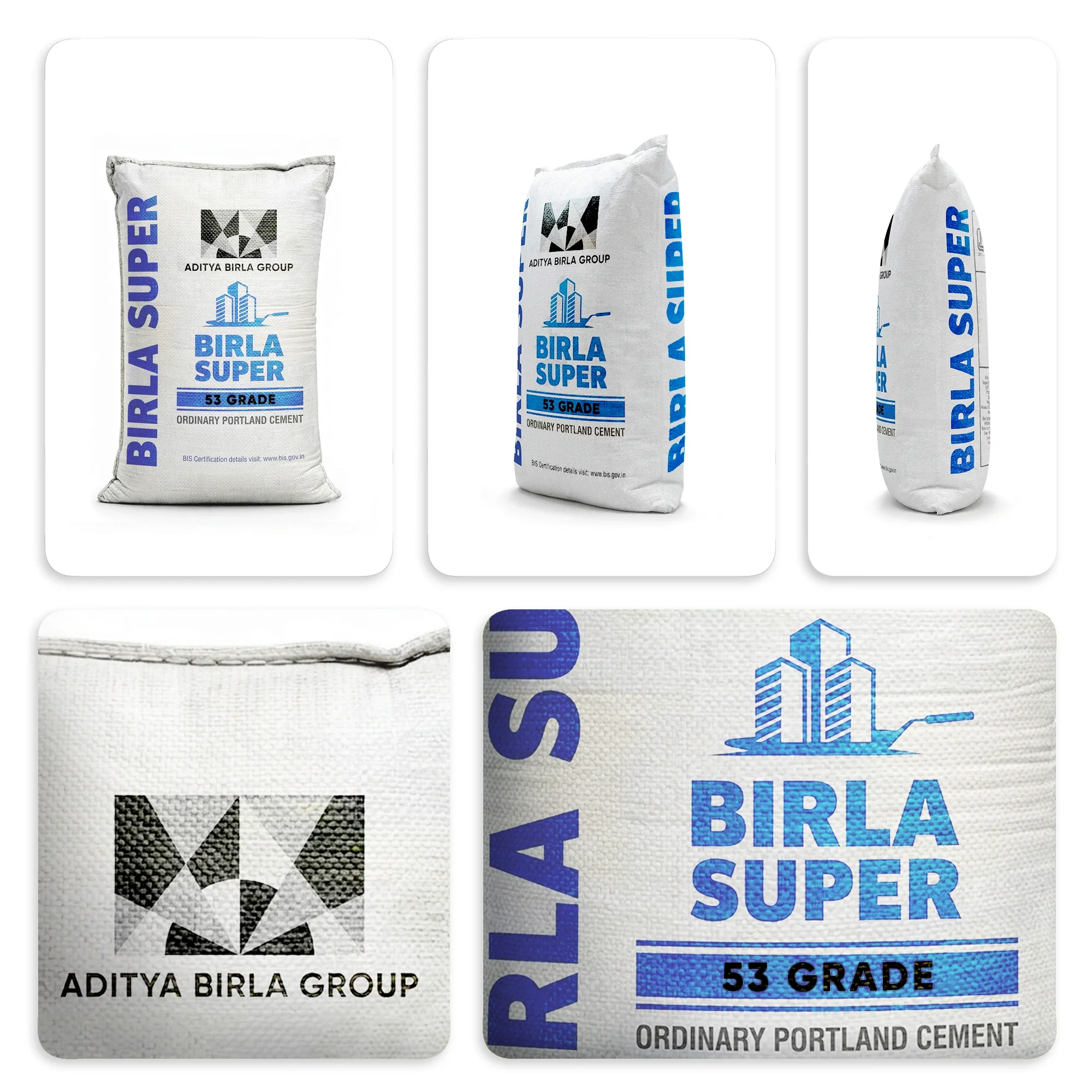 Birla Super OPC 53 Grade Cement, 50 Kg Bag - Image 3