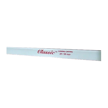 Classic PVC Casing Capping, White, 2m Length