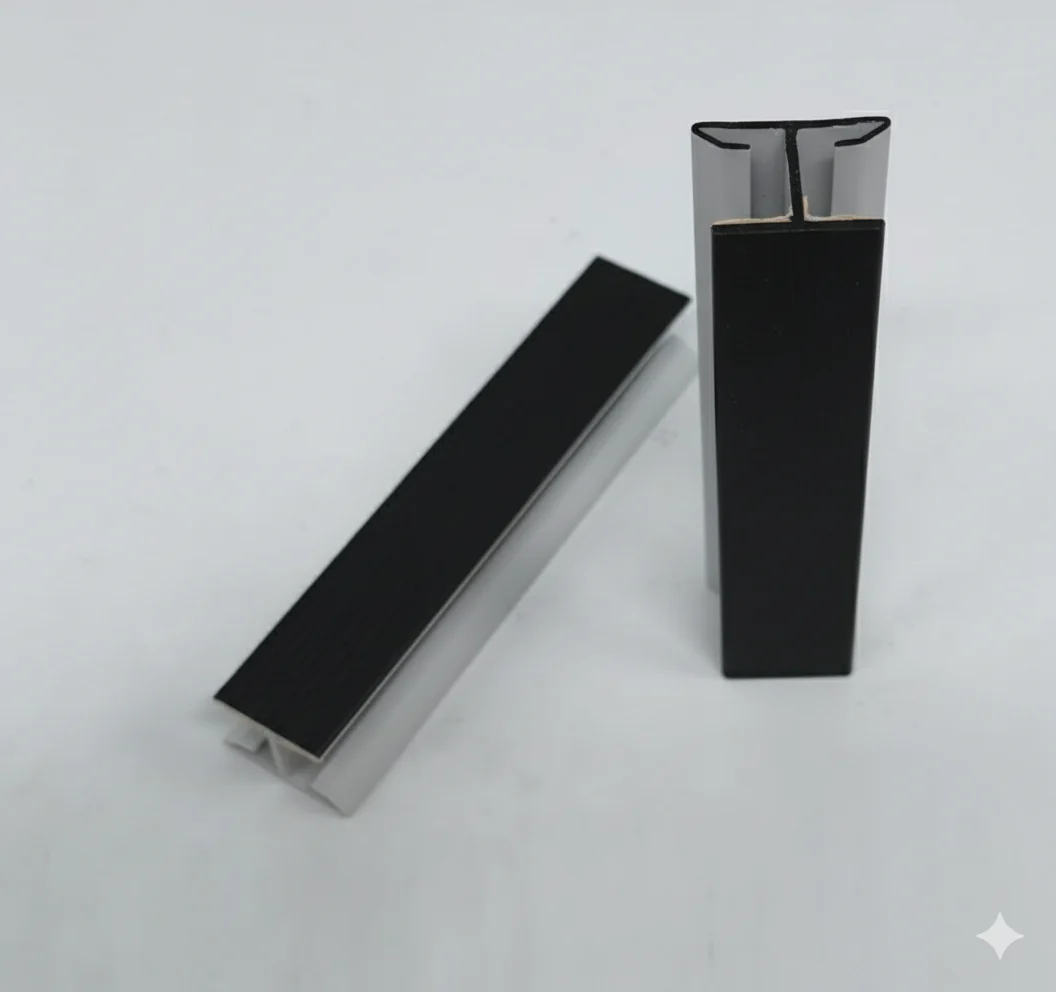 Ebco PVC Skirting Joints, 100mm, Black - Image 2