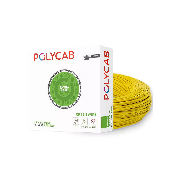Polycab Maxima+ Green Wire HR FR-LSH LF - Image 4