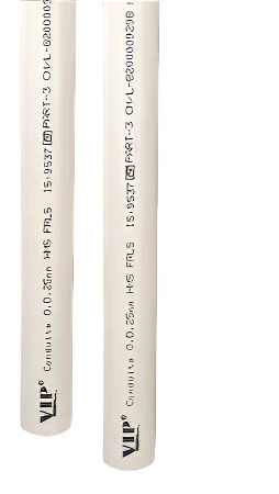 VIP Electrical Conduit Pipe, FRLS, 3m Length - Image 4